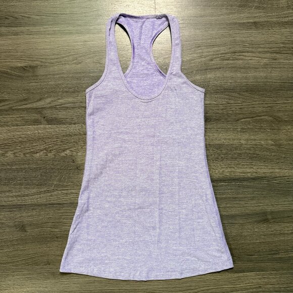 Lululemon Women's Cool Racerback - Purple/White - Picture 1 of 4